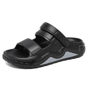 Men's Summer Sandals Slides Non Slip Wear Resistant Odor Resistant Lightweight Beach Driving Casual Shoes - Product Image 1