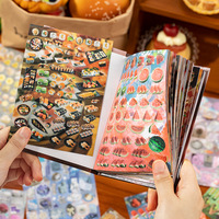 Mr.Paper Livre d'autocollants découpés rétro écologiques et amovibles, style vintage, pour journalisation, Guka DIY et collage de scrapbooking