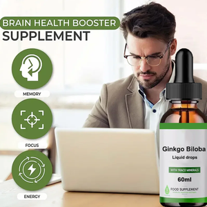 Natural suplemento <span class=keywords><strong>ginkgo</strong></span> biloba chá folha extrato oral líquido ginseng <span class=keywords><strong>ginkgo</strong></span> biloba extrato líquido - Product Image 2