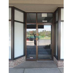 <span class=keywords><strong>Porte</strong></span> d'entrée commerciale en verre insonorisée pour façade de magasin, modèle 2025 – Portes commerciales françaises extérieures à <span class=keywords><strong>prix</strong></span> avantageux à vendre - Product Image 3