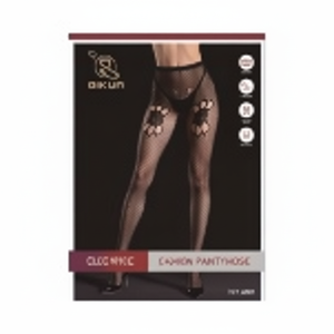 XL Footless collant/collant personalizzabili stampato a puntini in tinta unita stile Sexy trasparente sottile Spandex Spandex lungo - Product Image 1