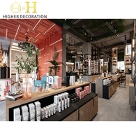 Aménagement intérieur de magasins de cosmétiques, présentoirs de cosmétiques personnalisés, mobilier cosmétique durable pour comptoir de maquillage