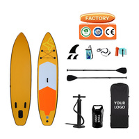 Vente en gros, planche à pagaie gonflable SUP de pêche durable, avec pompe, OEM