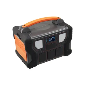 Rechargeable Top Portable Power Station Lithium Iron Phosphate Battery Outdoor 1000W Portable Power Station With LED Flashlight