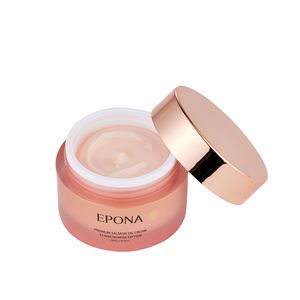 Crema Facial con Aceite de Salmón Rico en Omega, Crema Intensiva para la Recuperación de la Barrera Cutánea y Calmante para el Cuidado de la Piel Dañada e Irritada - Product Image 3