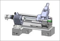Torno CNC de Cama Inclinada Horizontal PRECISION PRCS PR5063T, Orientado a la Seguridad, Control GSK, un Solo Husillo, Frenado Dinámico, Programable