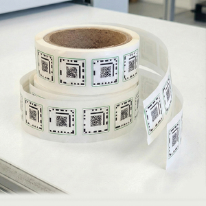 고보안 암호화 디지털 위조 방지 스티커 보안 스티커 데이터 도난 방지를 위한 보안 QR 코드 라벨 - Product Image 1