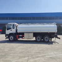 Camion-citerne ISUZU japonais 6x4 de 15 m³ en acier inoxydable, camion-citerne à huile comestible de 15T, véhicule de transport d'huile alimentaire