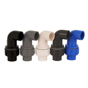 Accessoires de séparation d'aquarium en PVC haute pression de 32 mm, résistants à la corrosion, coude à 90 degrés, écologiques - Product Image 1