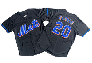 Vente flash # 20 Alonso # 12 Lindor # Maillot de baseball <span class=keywords><strong>New</strong></span> <span class=keywords><strong>York</strong></span> pour homme 22 Soto - Product Image 5