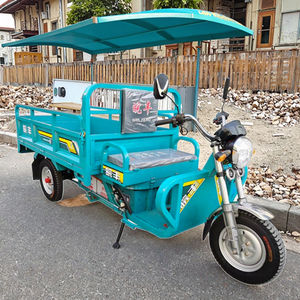 3 륜 전기 세발 자전거 1500W 농업 사용을위한 400kg 페이로드와 오픈 바디화물 세발 자전거 - Product Image 5