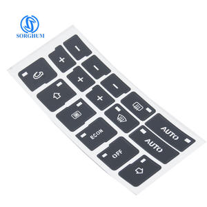 สติกเกอร์ซ่อมปุ่มนำทางมัลติมีเดียสำหรับรถยนต์ B6รถ A4ออดี้ B7 2000-2004 <span class=keywords><strong>TZ</strong></span>-07 - Product Image 2