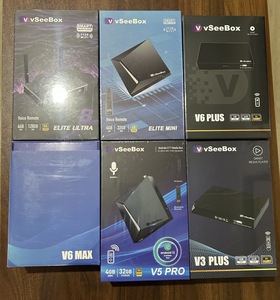 Tout Nouveau Lecteur Multimédia OTT Vseebox V6 Plus 2025 8K Ultra HD Android 14 4GB+64GB avec Longue Garantie - Product Image 1
