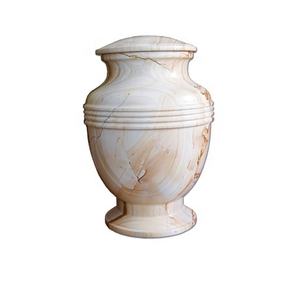 Urna de cremación de mármol grande de estilo americano para adultos, cenizas masculinas/femeninas, urna funeraria de aluminio conmemorativa atesorada, servicio conmemorativo - Product Image 5