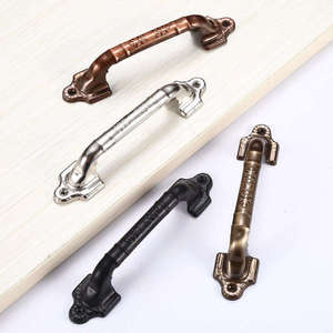 Double Hole Zinc Alloy Modern Bedroom Cabinet <b>Drawers</b> Dresser Wardrobe Handles Black Gold Knobs Durable Living Room Apartment - Product Image 3