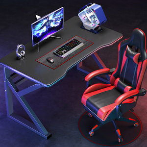 Office Furniture Computer <strong>Desk</strong> with Kinetic Tectonic Metal Structure and Rationalist Desktop for Office <strong>Desks</strong> Gaming <strong>Unit</strong> - Product Image 6