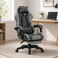 Chaise de bureau professionnelle en tissu pour le gaming, vente en gros, Guangdong