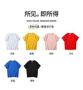 T-shirt Homme Premium en Coton Épais, Coupe Oversize, Tissu Doux et Lourd, Style Streetwear, Épaules Tombantes, Imprimé, Ample et Décontracté - Product Image 3