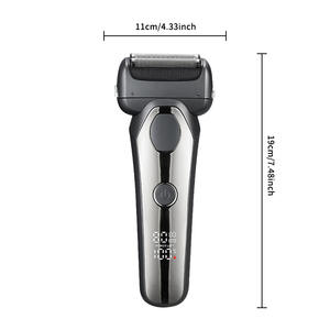 Мужская аккумуляторная бритва с ЖК-дисплеем - Product Image 3