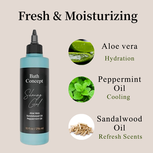 เจลโกนหนวดให้ควา<span class=keywords><strong>ม</strong></span>ชุ่มชื้นสำหรับ<span class=keywords><strong>ผู้ชาย</strong></span>พร้อ<span class=keywords><strong>ม</strong></span>กลิ่นเปปเปอร์มินท์และน้ำ<span class=keywords><strong>ม</strong></span>ันธรรมชาติสำหรับทุกสภาพผิว - Product Image 5