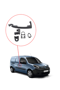 Kaya Plastik Exterior <b>Door</b> <b>Handle</b> Set for Clio Kangoo Kubistar Citan OE 7701478188 Turkey - Product Image 3