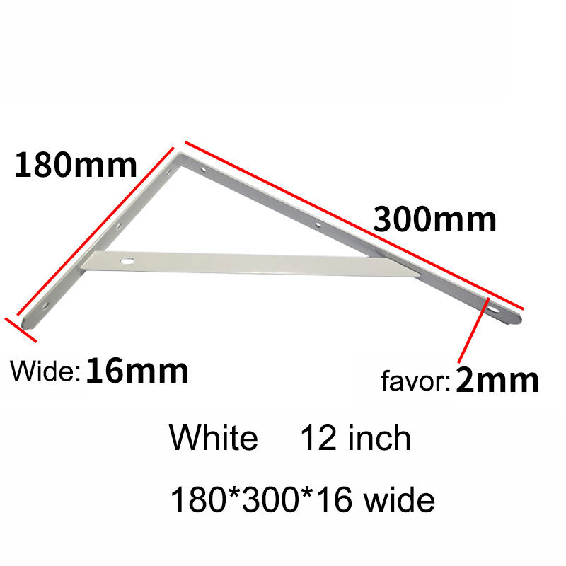 12 inch White 300-180-16 wide-2 thick