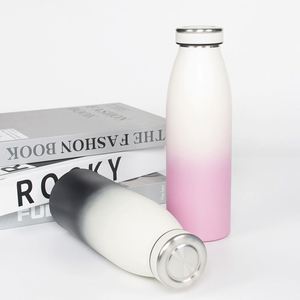 Botella de Agua de Acero Inoxidable Personalizada, Doble Pared Aislada, Diseño Deportivo para Actividades al Aire Libre y Graduaciones, 500 ml, Gran Venta - Product Image 4