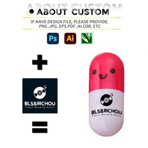 Custom Logo Mini Capsule Pill <b>Pen</b> Promotion Advertising <b>Retractable</b> Plastic Ballpoint <b>Pen</b> With for School Supplies - Product Image 2