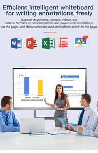 China Manufacture 85 Inch Digital Flat Panel Whiteboard for Children Education Smart Interactive Boards School - Product Image 6