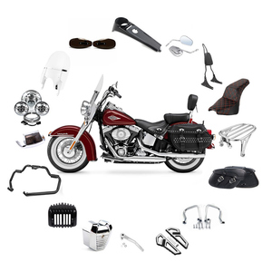 ชุดชิ้นส่วนดัดแปลงรถจักรยานยนต์สำหรับ Harley FLHC Softail Heritage ชุดชิ้นส่วนรถจักรยานยนต์แบบครบวงจรที่กำหนดเอง - Product Image 1
