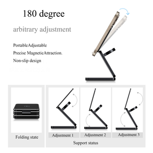Chargeur sans fil magnétique pliable 3-en-1 15W, portable et réglable à 180° ° Compatible avec iPhone 15, 14, 13 - Product Image 6