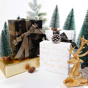 Factory Wholesale Holiday Gift <b>Wrapping</b> Foil <b>Paper</b> 43*300 cm <b>Birthday</b> <b>Wrapping</b> <b>Paper</b> Packaging - Product Image 1