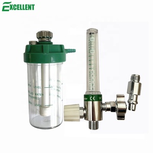 Y tế oxy lưu lượng kế tường loại FM4548-S với độ ẩm chai với Đức, người Anh, ohmeda chemetron kết nối - Product Image 6