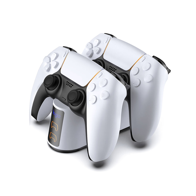 High Quality Game Controller Accessories Dual Fast Charging Stand Gamepad Charger Dock for PS5 With LED Indicator