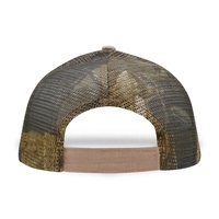Gorra de camionero de malla de camuflaje de árbol Real para exteriores, deportes de secado rápido con correa para la barbilla, gorras lisas, gorras