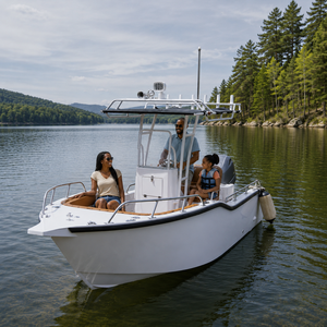 Barco <span class=keywords><strong>de</strong></span> Pesca <span class=keywords><strong>de</strong></span> Aluminio KV-180 <span class=keywords><strong>de</strong></span> 5.5m con Consola Central, Personalizable Directo <span class=keywords><strong>de</strong></span> Fábrica, Soldado con Acero 5083, Certificado CE para 6 Personas, para Uso Costero y <span class=keywords><strong>Mar</strong></span>ítimo - Product Image 1