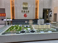 2024 nuevo modelo de escala arquitectónica con modelo arquitectónico ligero de bienes inmuebles