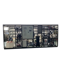 Système RO à double passage 3m3/h-50m3/h avec système de purification d'eau par électrodéionisation C-EDI - Prix