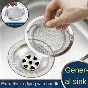 Evrensel paslanmaz çelik kevgir ve süzgeç lavabo filtre ekran mutfak çöp tahliye sepeti sebze havza Metal kevgir - Product Image 3