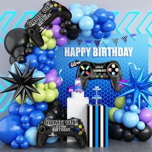 Set de Globos con Temática de Videojuegos para <span class=keywords><strong>Cumpleaños</strong></span>, Kit de Globos de Aluminio con Forma de Control de Videojuegos para Decoración de Fiestas de Niños y Niñas - Product Image 2