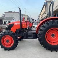 Mini Tractor de 90 HP 4WD, Modelos 704/854/954 con Caja de Cambios y Sistema de Transmisión por Engranajes, Alta Seguridad Agrícola