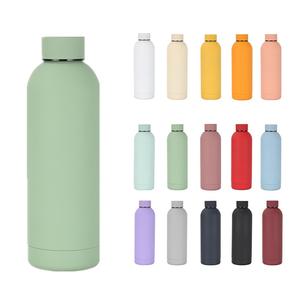 Gobelets isothermes en acier inoxydable 500 ml avec poignée et couvercle, OEM/ODM, 500 ml, mug de voyage en acier inoxydable - Product Image 1