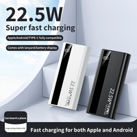 OEM Offre Spéciale Logo personnalisé 22.5W Powerbanks charge super rapide PD 20W Batterie externe Chargeur portable 20000mAh Power Bank
