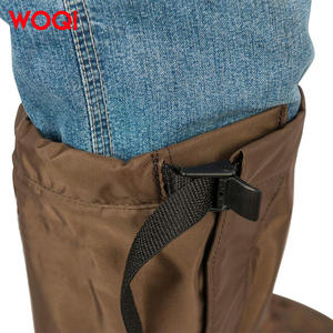 ที่หุ้มรองเท้าเดินป่ากันน้ำ WOQI ป้องกันฝน ป้องกันขาเปียก สำหรับผู้ใหญ่ ปีนเขา พร้อมตัวล็อคแบบหัวเข็มขัด - Product Image 3