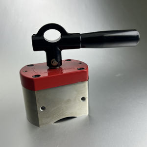 Elevador de imán de neodimio permanente industrial súper fuerte de 300kg con interruptor de encendido/apagado, modelo de materiales magnéticos - Product Image 5