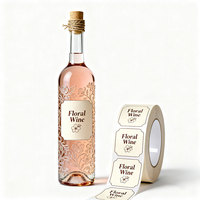 Étiquettes de bière personnalisées en BOPP vierges autocollantes pour brasserie artisanale, brassage maison, bouteille, vin, distillerie