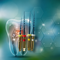 Limas Rotatorias y para Conductos Radiculares de Endodoncia Eléctricas de NITI Azul de Alta Calidad para Dientes que Garantizan una Limpieza Suave