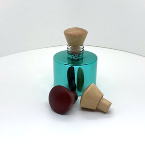 Custom Top Selling Laser Cutting Free Size Aromatic Wooden <b>Perfume</b> Cover for <b>Perfume</b> Bottle Air Fresher <b>Container</b> - Product Image 6