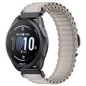 Correas de reloj de tela de nailon de océano de 22mm y 26mm para Huawei GT5/4/3/2 para Garmin Fenix 7XPro/5X/8 banda elástica deportiva para reloj inteligente - Product Image 2