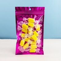 3 Yanı Yapışkanlı, Askı Delikli, Gıda Ambalaj Poşeti, Kilitli Doypack, Fermuarlı Plastik Poşetler, Atıştırmalıklar İçin Doypack, Ayakta Duran Poşet